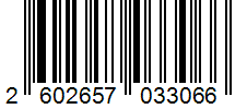 Barcode 2602657033066