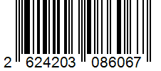 Barcode 2624203086067