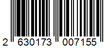 Barcode 2630173007155