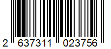 Barcode 2637311023756
