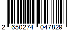 Barcode 2650274047829