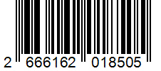 Barcode 2666162018505