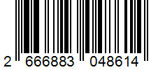 Barcode 2666883048614
