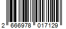 Barcode 2666978017129