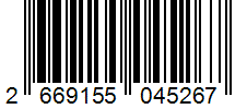 Barcode 2669155045267