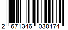 Barcode 2671346030174