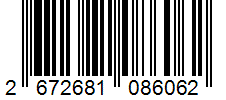 Barcode 2672681086062