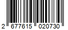 Barcode 2677615020730