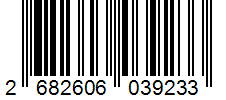 Barcode 2682606039233