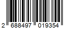 Barcode 2688497019354