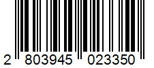 Barcode 2803945023350
