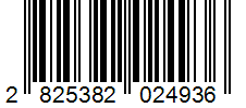 Barcode 2825382024936