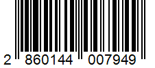 Barcode 2860144007949