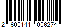Barcode 2860144008274