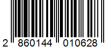 Barcode 2860144010628