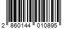 Barcode 2860144010895