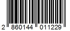 Barcode 2860144011229