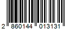 Barcode 2860144013131