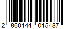 Barcode 2860144015487