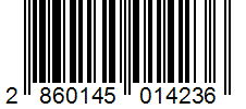 Barcode 2860145014236