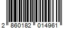 Barcode 2860182014961