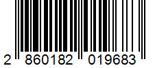 Barcode 2860182019683