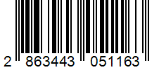 Barcode 2863443051163