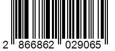 Barcode 2866862029065
