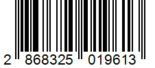 Barcode 2868325019613