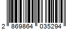 Barcode 2869864035294