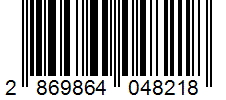 Barcode 2869864048218