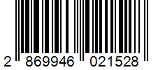 Barcode 2869946021528