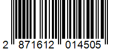 Barcode 2871612014505