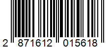 Barcode 2871612015618