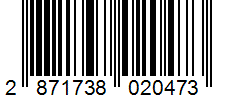 Barcode 2871738020473