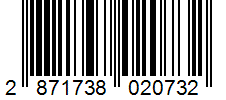 Barcode 2871738020732