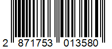Barcode 2871753013580