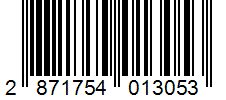 Barcode 2871754013053