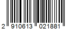 Barcode 2910613021881