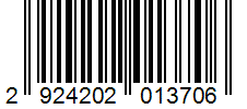 Barcode 2924202013706