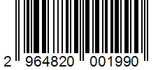 Barcode 2964820001990