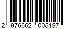 Barcode 2976662005197