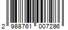 Barcode 2988761007286
