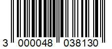 Barcode 3000048038130