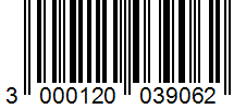 Barcode 3000120039062