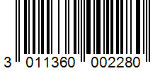 Barcode 3011360002280