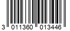 Barcode 3011360013446