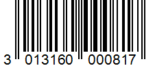Barcode 3013160000817