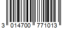 Barcode 3014700771013