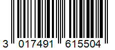 Barcode 3017491615504